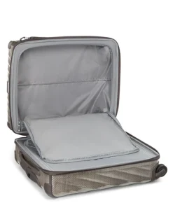 London Luggage Spinner (4 Wheel) | Hardside Luggage-19 Degree Lite Continental 4 Wheeled Carry-On (55 cm) - Titanium