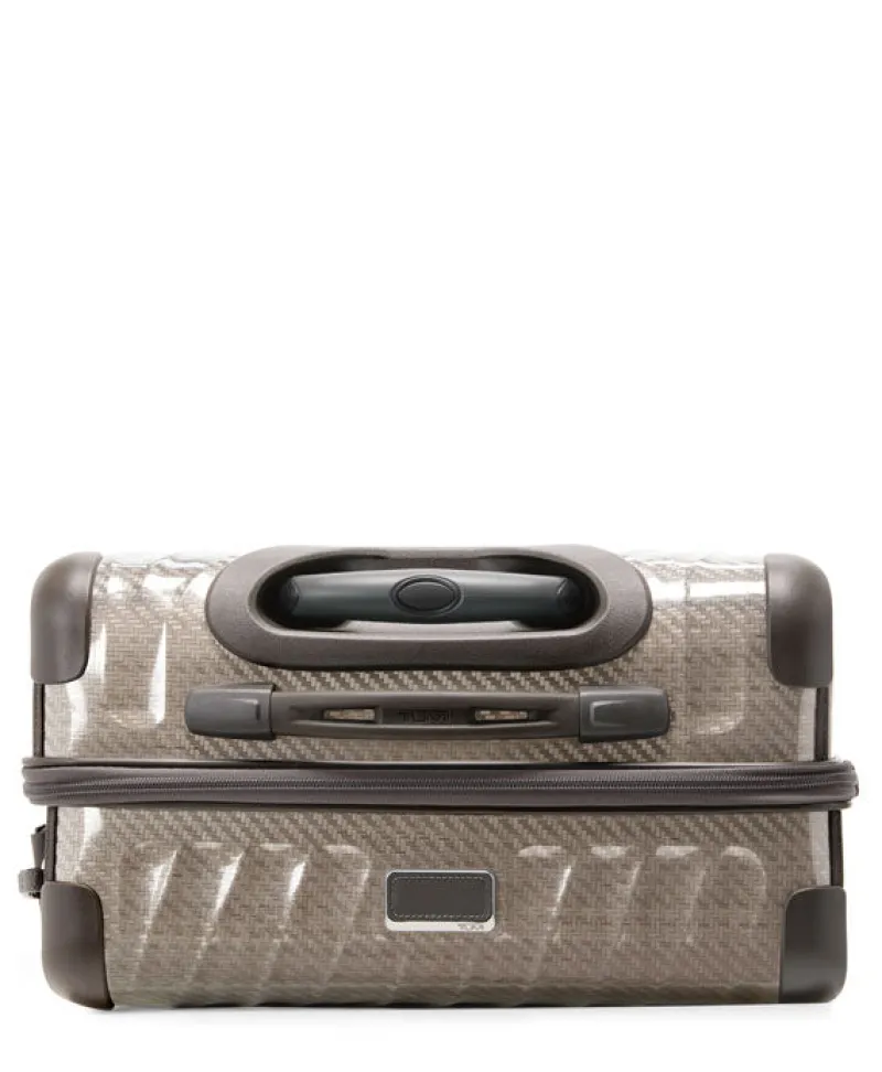 London Luggage Spinner (4 Wheel) | Hardside Luggage-19 Degree Lite Continental 4 Wheeled Carry-On (55 cm) - Titanium