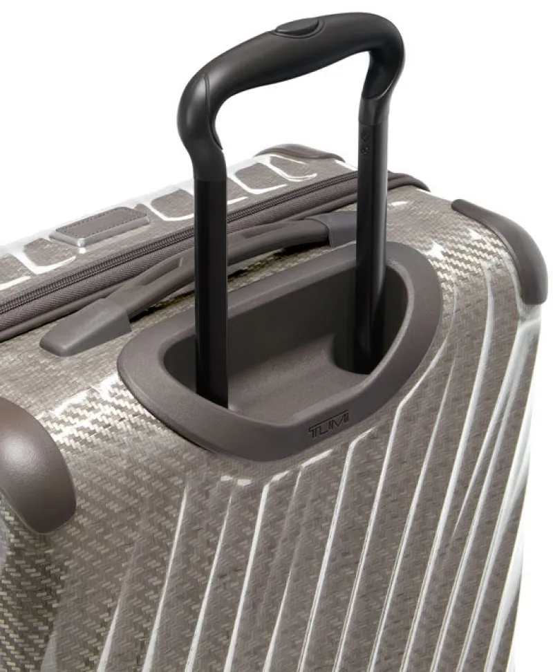 London Luggage Spinner (4 Wheel) | Hardside Luggage-19 Degree Lite Continental 4 Wheeled Carry-On (55 cm) - Titanium
