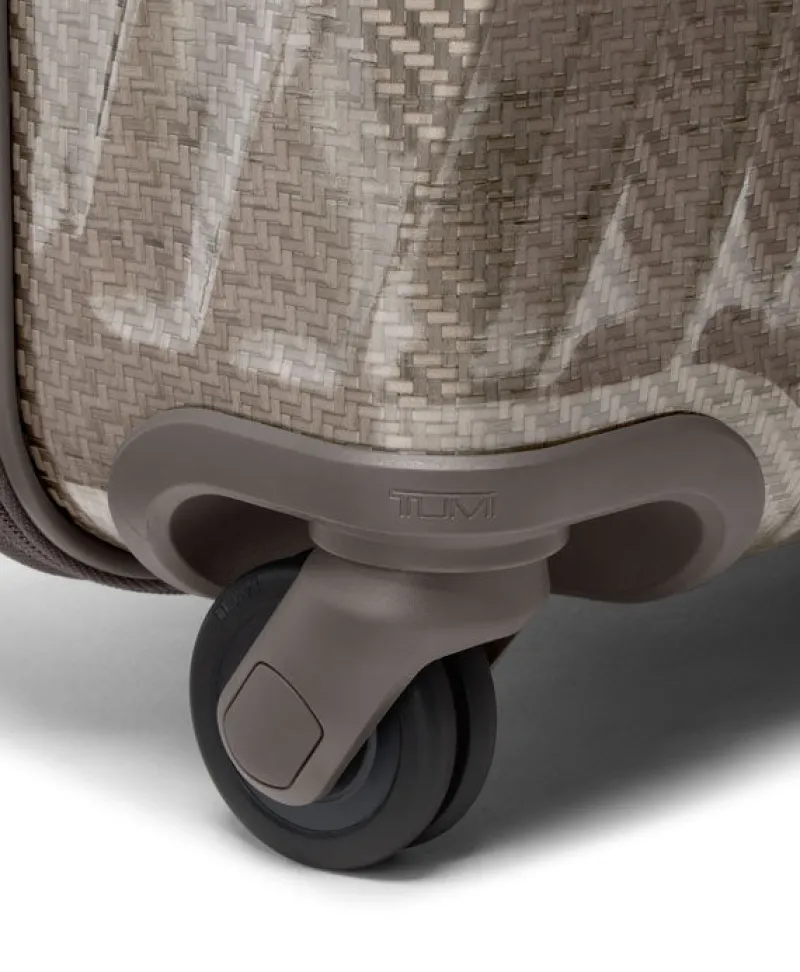 London Luggage Spinner (4 Wheel) | Hardside Luggage-19 Degree Lite Continental 4 Wheeled Carry-On (55 cm) - Titanium
