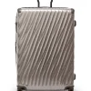 London Luggage Spinner (4 Wheel)-19 Degree Lite Extended Trip Checked Luggage - Titanium