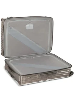 London Luggage Spinner (4 Wheel)-19 Degree Lite Extended Trip Checked Luggage - Titanium