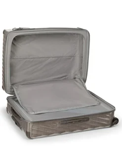 London Luggage Spinner (4 Wheel)-19 Degree Lite Extended Trip Checked Luggage - Titanium