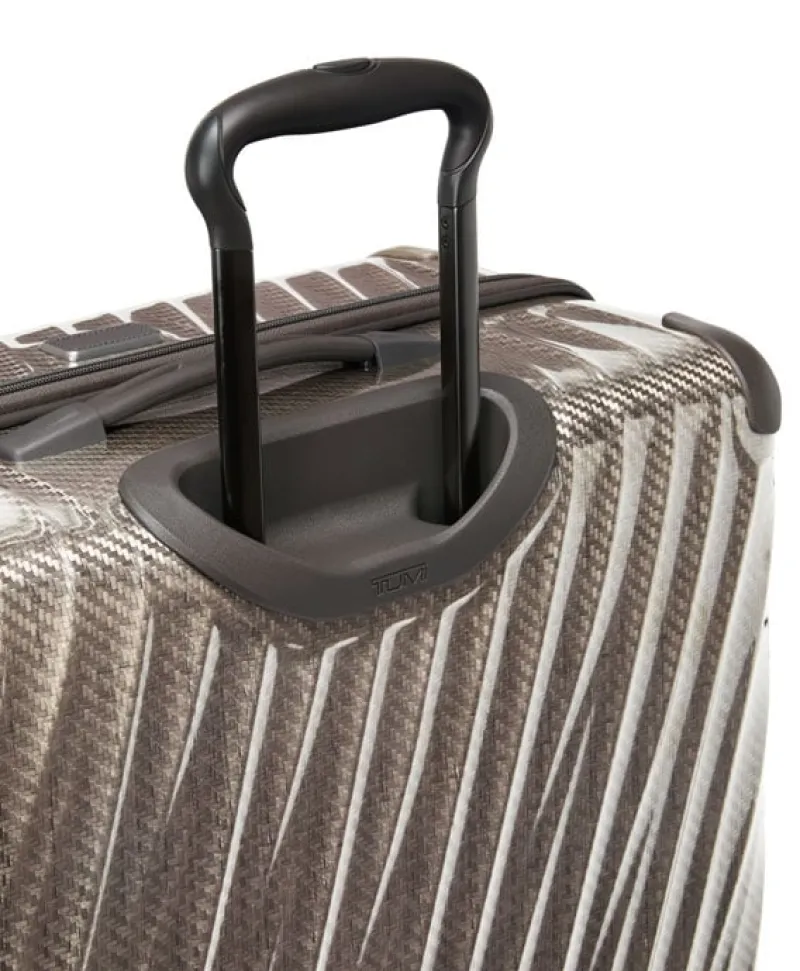 London Luggage Spinner (4 Wheel)-19 Degree Lite Extended Trip Checked Luggage - Titanium