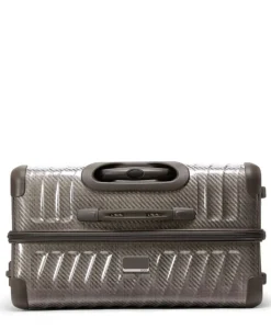 London Luggage Spinner (4 Wheel)-19 Degree Lite Extended Trip Checked Luggage - Titanium