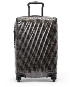 London Luggage Spinner (4 Wheel) | Hardside Luggage-19 Degree Lite International 4 Wheeled Carry-On (55 cm) - Black/Graphite