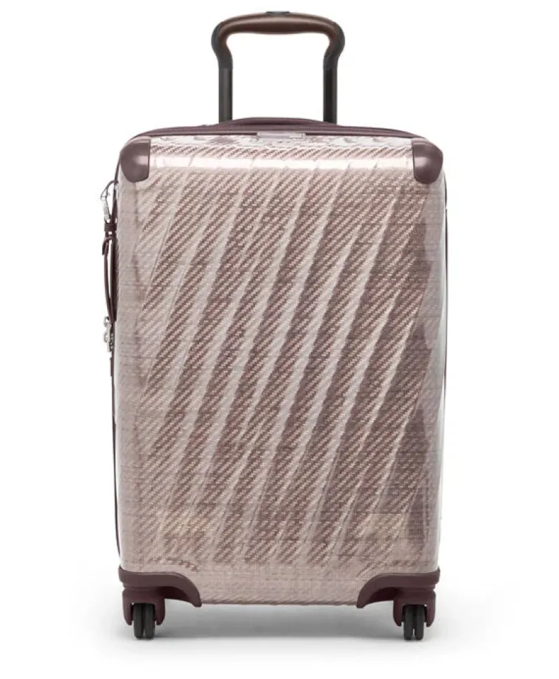 London Luggage Spinner (4 Wheel) | Hardside Luggage-19 Degree Lite International 4 Wheeled Carry-On (55 cm) - Blush