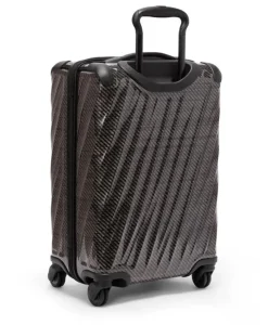 London Luggage Spinner (4 Wheel) | Hardside Luggage-19 Degree Lite International 4 Wheeled Carry-On (55 cm) - Black/Graphite