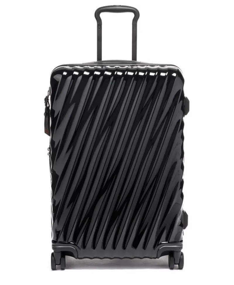 Tumi Spinner (4 Wheel) | Eco Friendly Luggage-19 Degree Short Trip Expandable 4 Wheeled Packing Case - Black