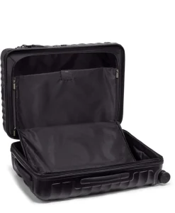 Tumi Hardside Luggage | Cabin Luggage-19 Degree Short Trip Expandable 4 Wheeled Packing Case - Black Textured