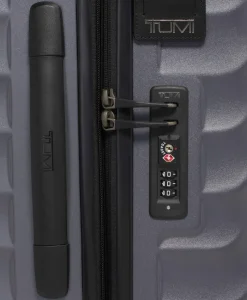 Tumi Hardside Luggage | Cabin Luggage-19 Degree Short Trip Expandable 4 Wheeled Packing Case - Grey Texture