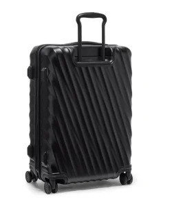 Tumi Hardside Luggage | Cabin Luggage-19 Degree Short Trip Expandable 4 Wheeled Packing Case - Black Textured