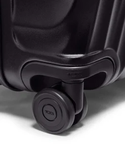 Tumi Hardside Luggage | Cabin Luggage-19 Degree Short Trip Expandable 4 Wheeled Packing Case - Black Textured