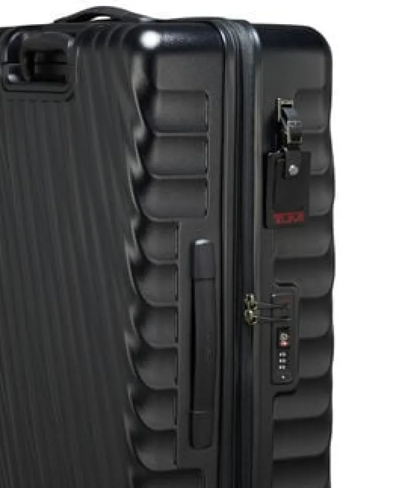 Tumi Spinner (4 Wheel) | Eco Friendly Luggage-19 Degree Short Trip Expandable 4 Wheeled Packing Case - Black