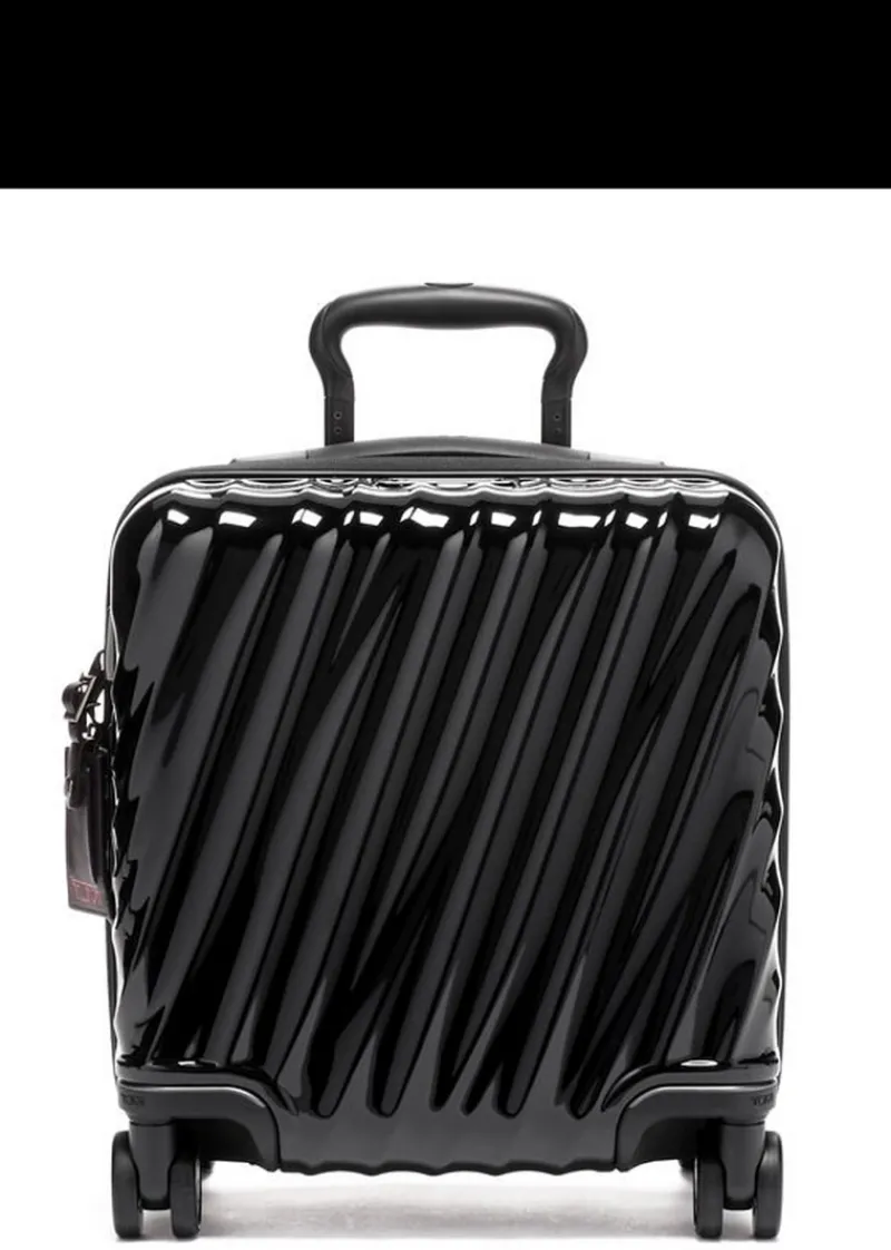 Tumi Spinner (4 Wheel) | Hardside Luggage-19 Degree Small Compact 4 Wheeled Brief - Black