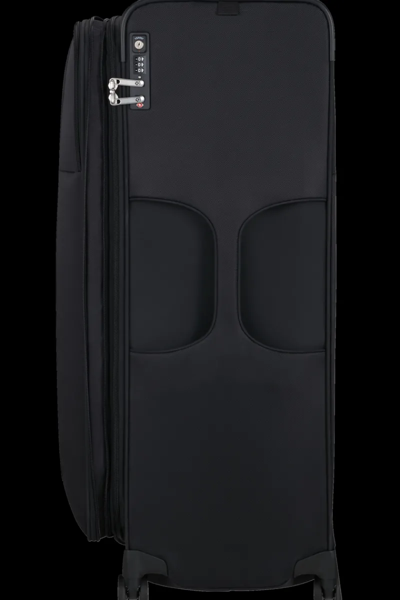 Samsonite Spinner (4 Wheel) | Lightweight Luggage-D'LITE 83cm Spinner (4 wheels) - Black
