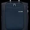 Samsonite Spinner (4 Wheel) | Lightweight Luggage-D'LITE 55cm Spinner Expandable (4 wheels) - Midnight Blue