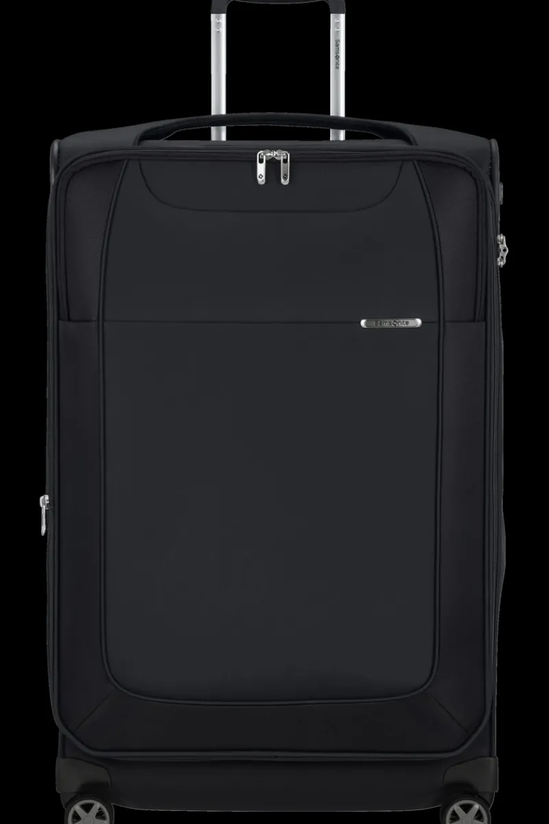 Samsonite Spinner (4 Wheel) | Lightweight Luggage-D'LITE 78cm Spinner Expandable (4 wheels) - Black