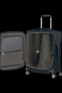 Samsonite Spinner (4 Wheel) | Lightweight Luggage-D'LITE 55cm Spinner Expandable (4 wheels) - Midnight Blue