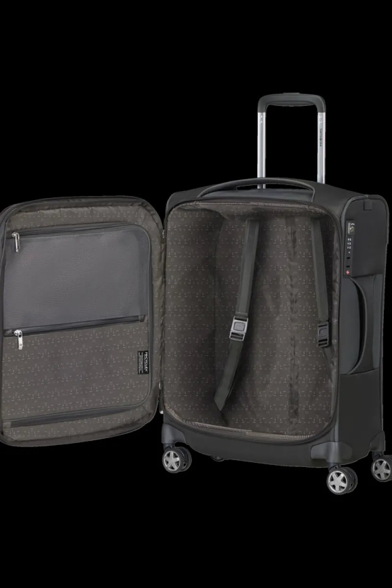 Samsonite Spinner (4 Wheel) | Lightweight Luggage-D'LITE 55cm Spinner Expandable (4 wheels) - Climbing Ivy