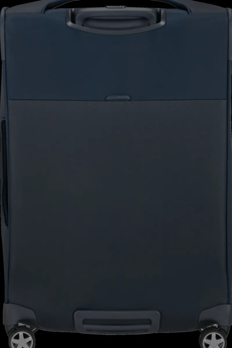 Samsonite Spinner (4 Wheel) | Lightweight Luggage-D'LITE 63cm Spinner Expandable (4 wheels) - Midnight Blue