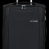 Samsonite Upright (2 Wheel) | Lightweight Luggage-D'LITE 55cm Upright Expandable (2 wheels) - Black