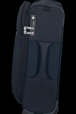 Samsonite Spinner (4 Wheel) | Lightweight Luggage-D'LITE 55cm Upright Expandable (2 wheels) - Midnight Blue