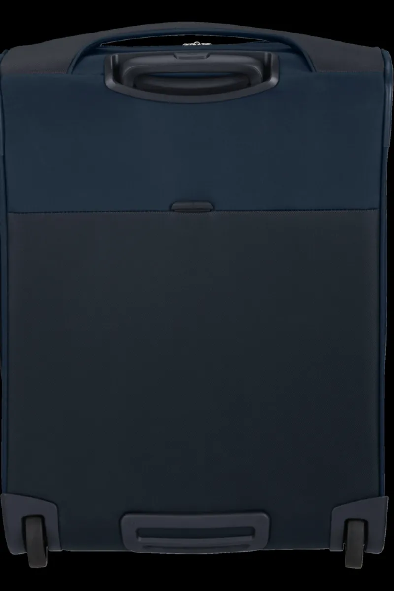 Samsonite Spinner (4 Wheel) | Lightweight Luggage-D'LITE 55cm Upright Expandable (2 wheels) - Midnight Blue