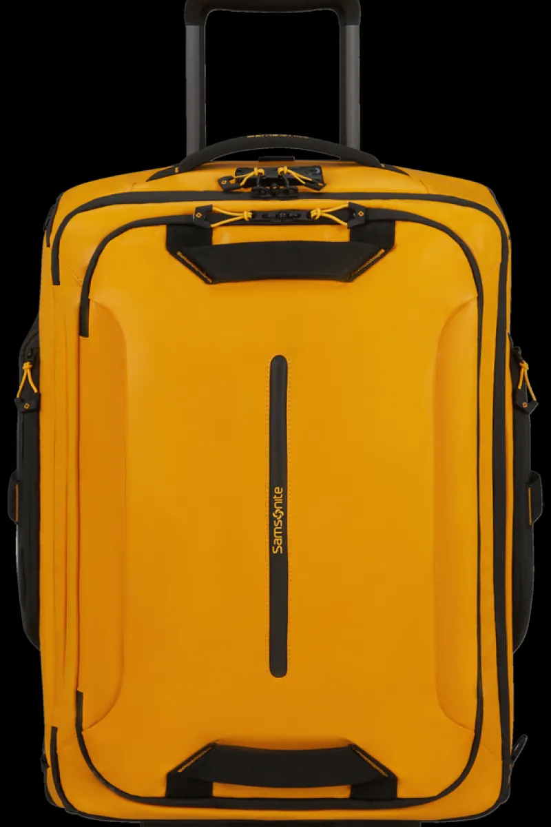 Samsonite Backpacks | Eco Friendly Luggage-ECODIVER Duffle with wheels 55cm backpack - Yellow