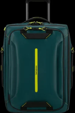 Samsonite Backpacks | Upright (2 Wheel)-ECODIVER Duffle with wheels 55cm backpack - Dark Teal/Lime