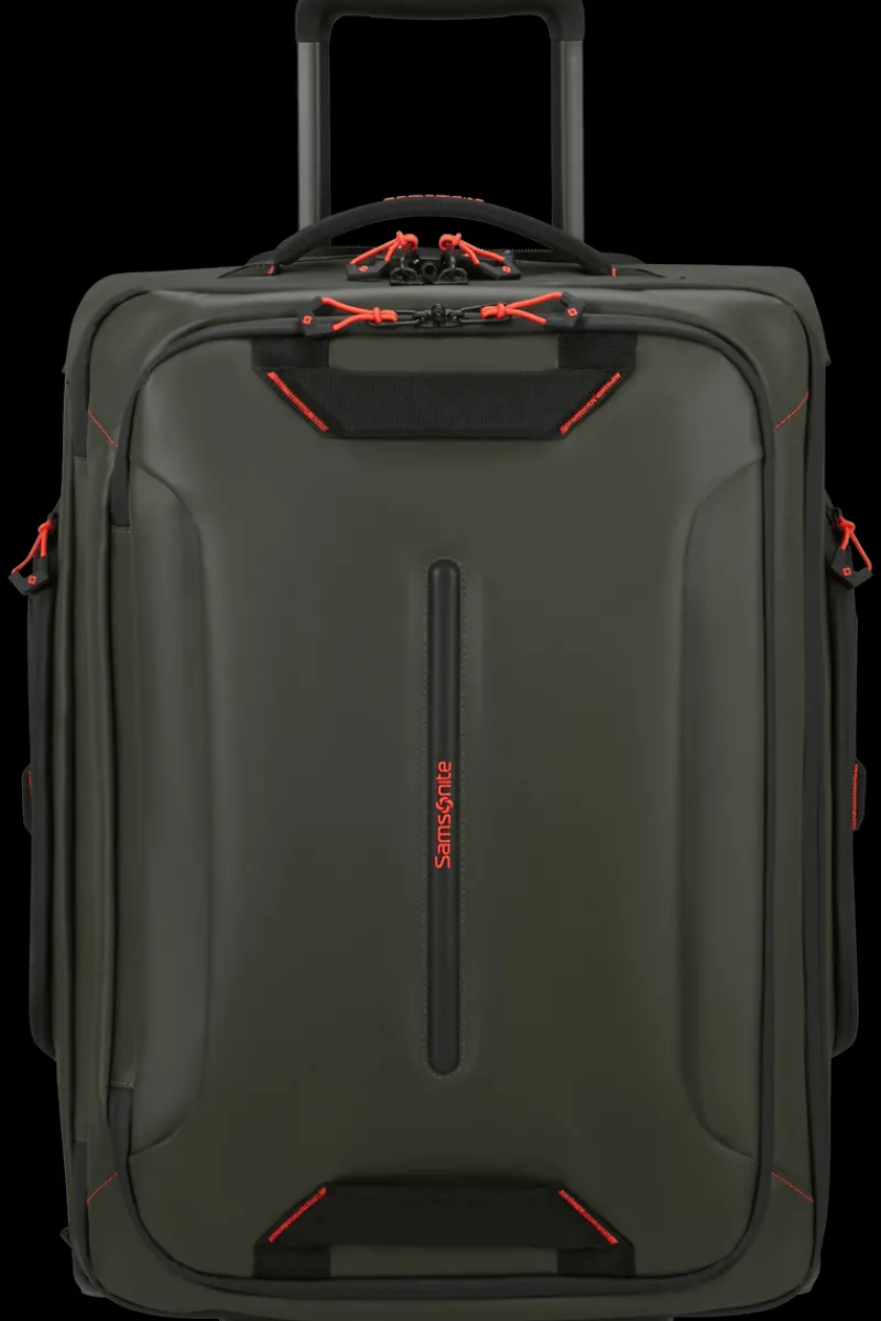 Samsonite Upright (2 Wheel) | Eco Friendly Luggage-ECODIVER Duffle with wheels 55cm - Climbing Ivy