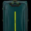 Samsonite Upright (2 Wheel) | Lightweight Luggage-ECODIVER Duffle with wheels 67cm - Dark Teal/Lime
