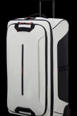 Samsonite Upright (2 Wheel) | Eco Friendly Luggage-ECODIVER Duffle with wheels 79cm - Cloud White