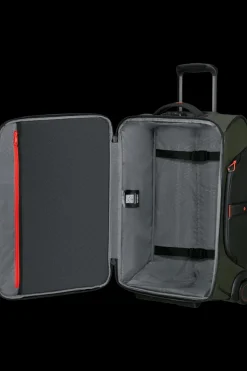 Samsonite Upright (2 Wheel) | Eco Friendly Luggage-ECODIVER Duffle with wheels 55cm - Climbing Ivy