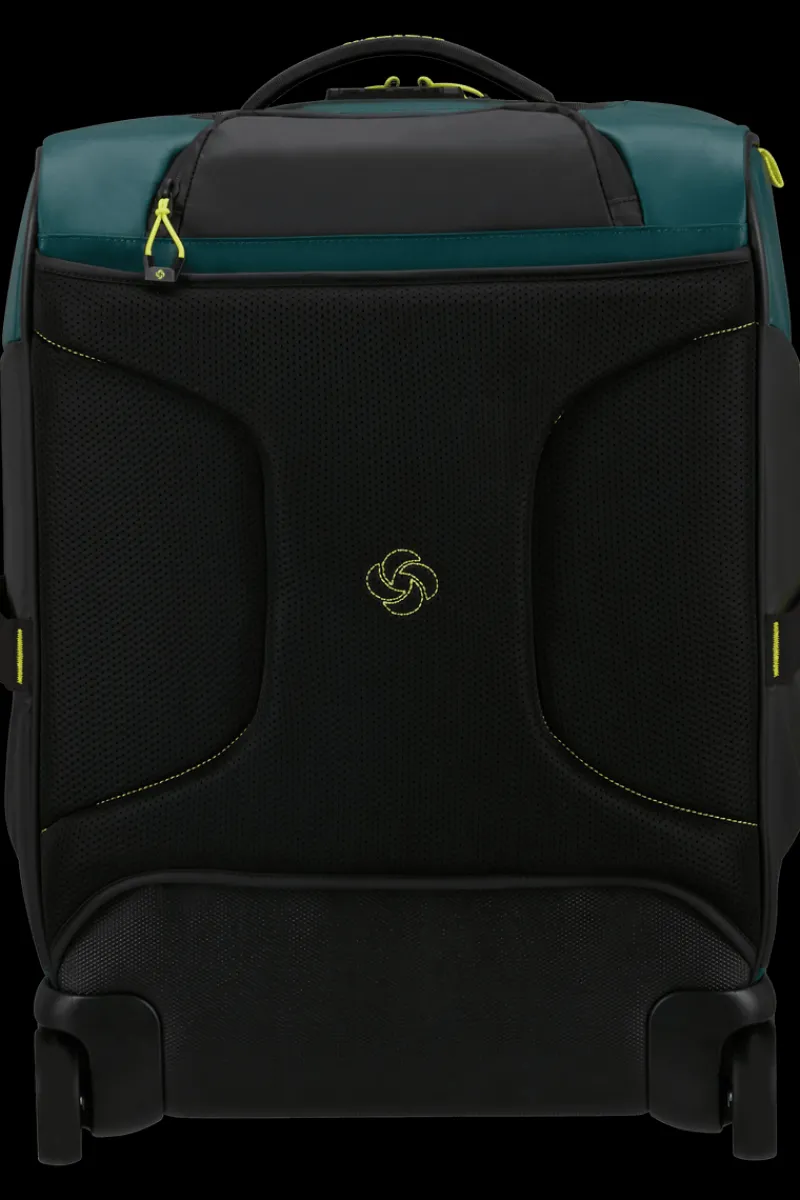 Samsonite Backpacks | Upright (2 Wheel)-ECODIVER Duffle with wheels 55cm backpack - Dark Teal/Lime
