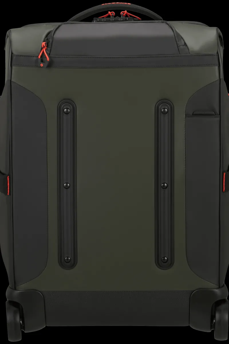 Samsonite Upright (2 Wheel) | Eco Friendly Luggage-ECODIVER Duffle with wheels 55cm - Climbing Ivy