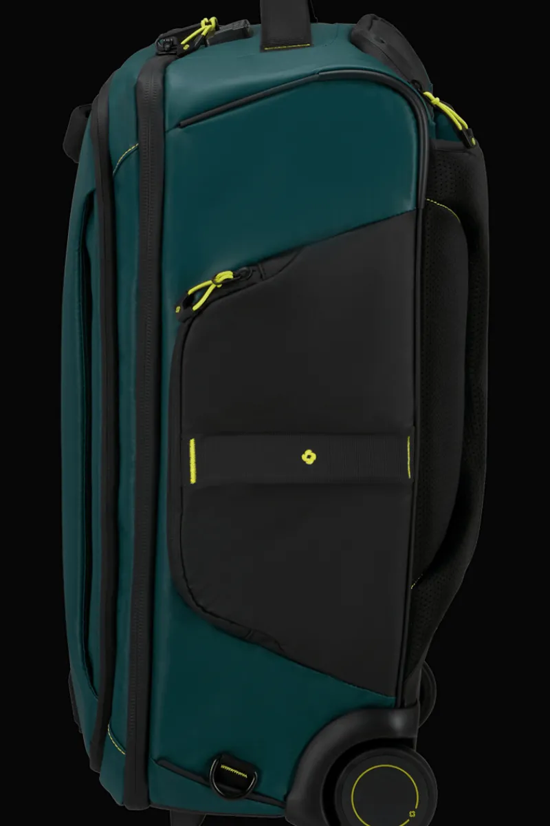 Samsonite Backpacks | Upright (2 Wheel)-ECODIVER Duffle with wheels 55cm backpack - Dark Teal/Lime