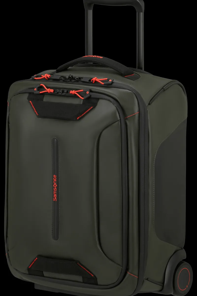 Samsonite Upright (2 Wheel) | Eco Friendly Luggage-ECODIVER Duffle with wheels underseater 45cm - Climbing Ivy