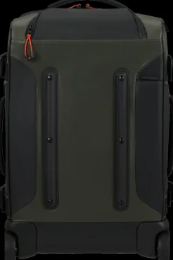 London Luggage Upright (2 Wheel) | Eco Friendly Luggage-ECODIVER Duffle with wheels double frame 55cm - Climbing Ivy