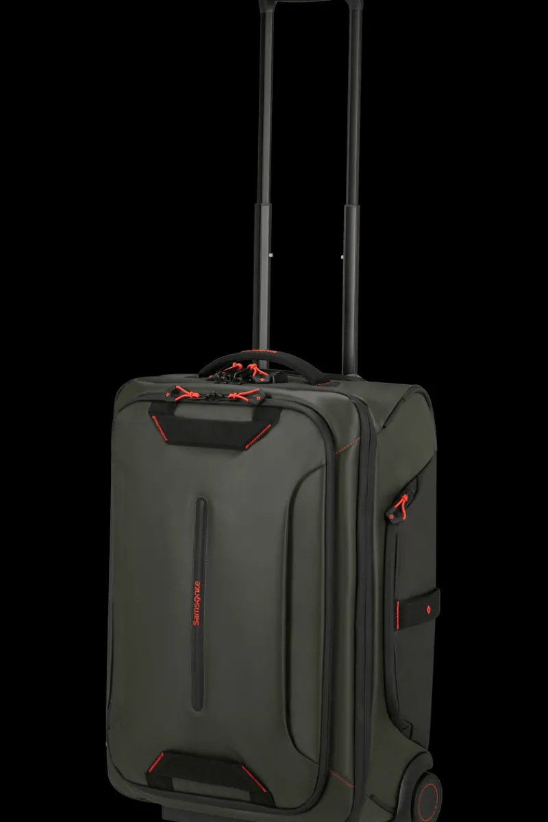 Samsonite Upright (2 Wheel) | Eco Friendly Luggage-ECODIVER Duffle with wheels 55cm - Climbing Ivy