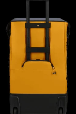 Samsonite Upright (2 Wheel) | Eco Friendly Luggage-ECODIVER Foldable duffle with wheels 4-in-1 - Yellow
