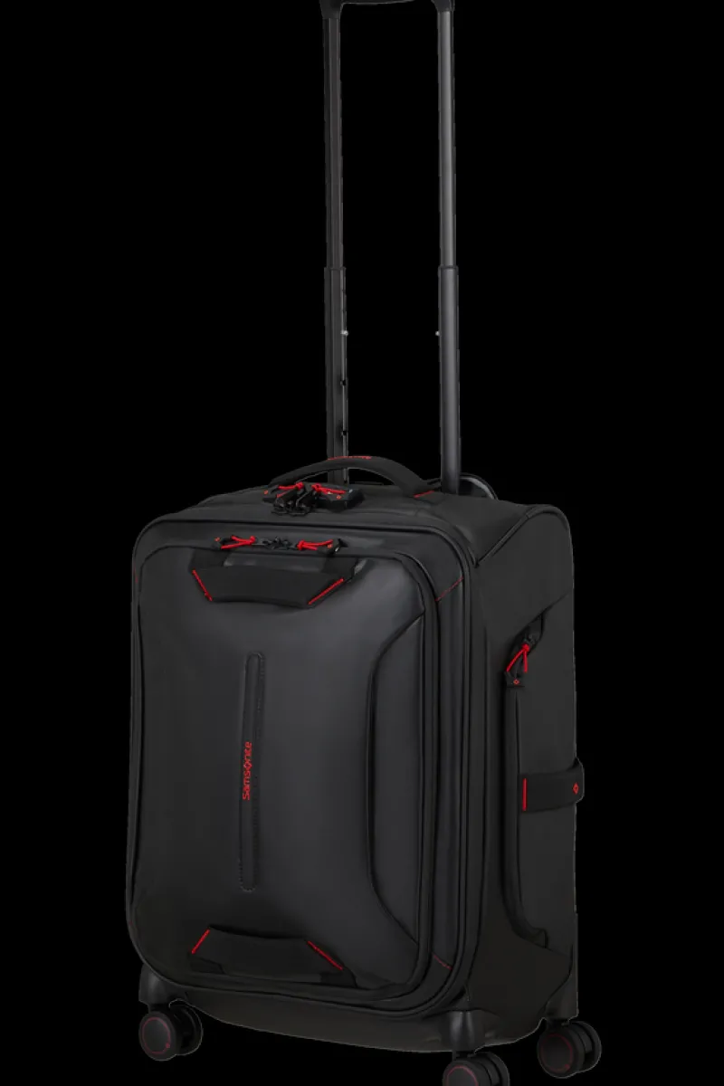 Samsonite Spinner (4 Wheel) | Eco Friendly Luggage-ECODIVER Spinner (4 wheels) 55cm (20cm) - Black