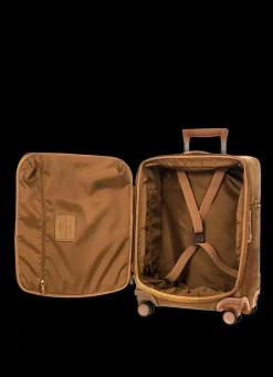 Brics Spinner (4 Wheel) | Softside Luggage-FIRENZE Compound Large Trolley - Cream