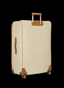 Brics Spinner (4 Wheel) | Softside Luggage-FIRENZE Compound Large Trolley - Cream