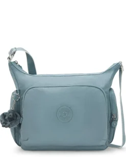 Kipling Crossbodys-GABB Large Crossbody Bag with Adjustable Straps - Relaxed Grey (blue)