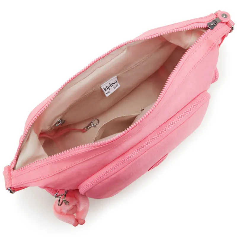 Kipling Crossbodys-GABB Large Crossbody Bag with Adjustable Straps - Enjoyable Blush (pink)