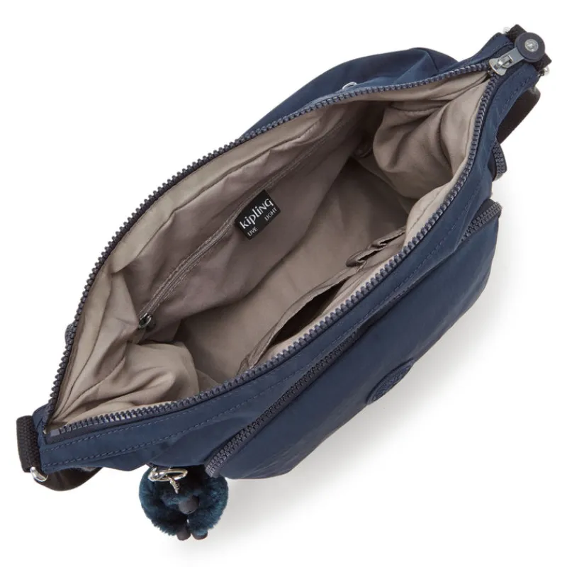 Kipling Crossbodys-GABB Large Crossbody Bag with Adjustable Straps - Blue Bleu 2 (blue)