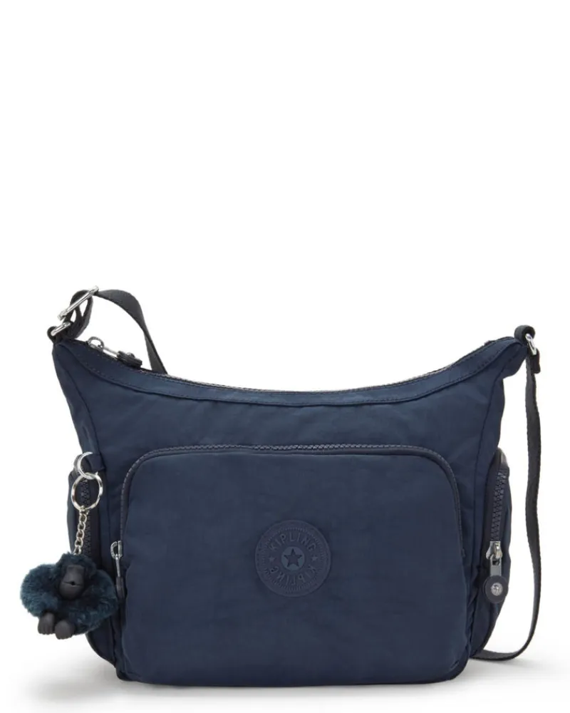 Kipling Crossbodys-GABB S Medium Crossbody Bag with Adjustable Straps - Blue Bleu 2 (blue)