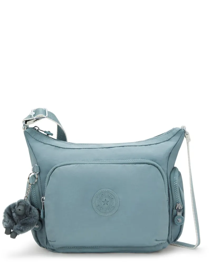 Kipling Crossbodys-GABB S Medium Crossbody Bag with Adjustable Straps - Relaxed Grey (blue)