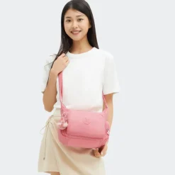 Kipling Crossbodys-GABB S Medium Crossbody Bag with Adjustable Straps - Enjoyable Blush (pink)